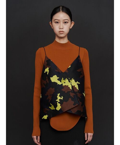 UN3D.（アンスリード） キャミソール MIX CAMOUFLA CAMISOLE