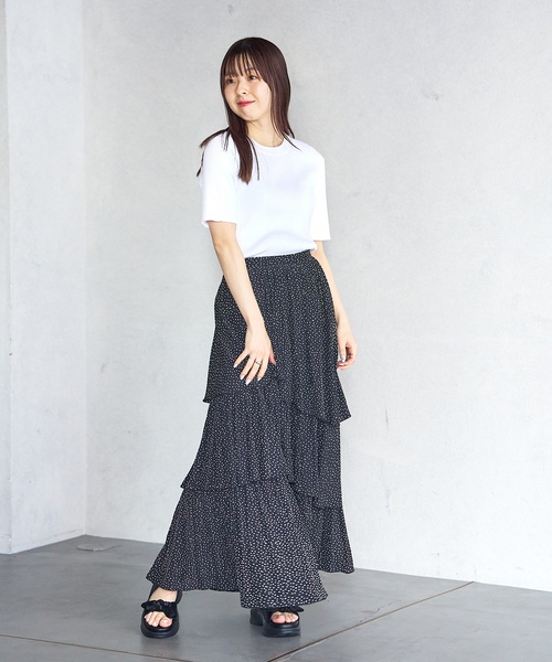 「LE TALON」 フラットサンダル MEDIUM ブラック×ブラック レディース_画像2
