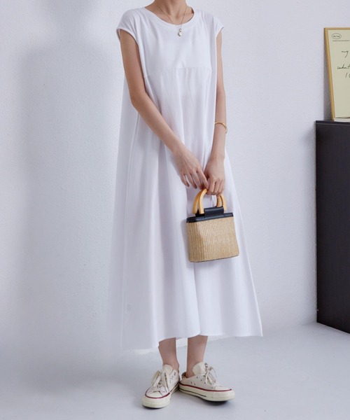 「MAISON DE THERESE」 ドッキングワンピース M ホワイト レディース_画像5