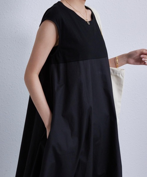 「MAISON DE THERESE」 ドッキングワンピース M ホワイト レディース_画像9