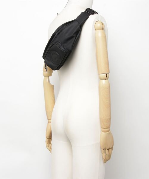 「1PIU1UGUALE3 RELAX 」 ウエストバッグ ONE SIZE ブラック メンズ_画像3