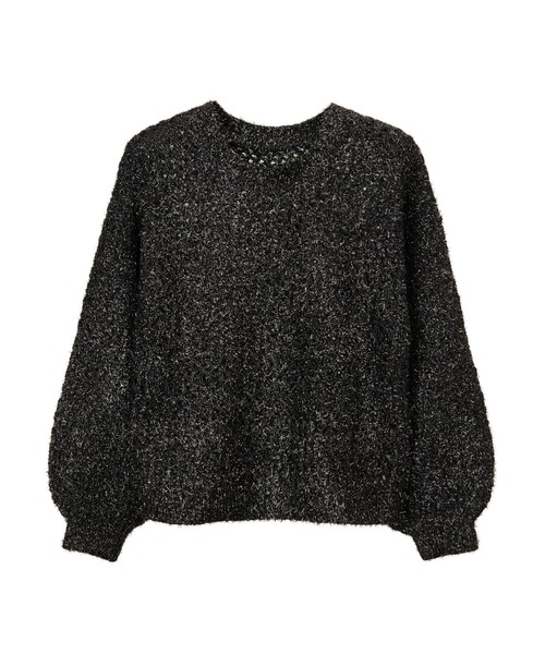 「emiriawiz」 長袖ニット FREE ブラック レディース_画像5