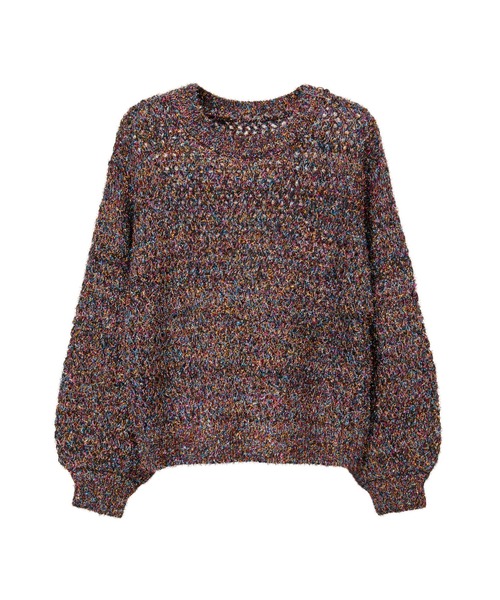 「emiriawiz」 長袖ニット FREE ブラック レディース_画像7