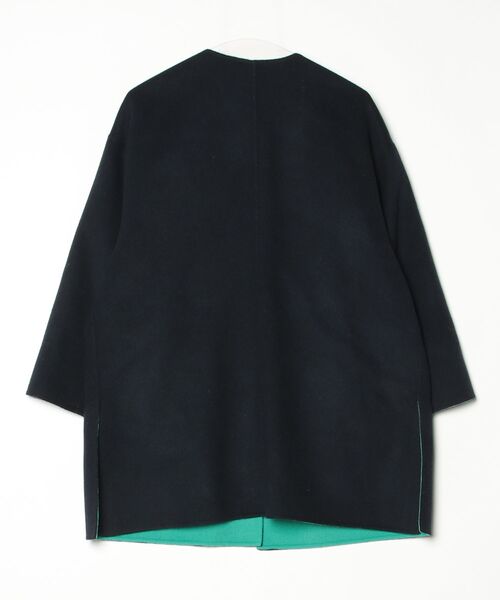 UNITED ARROWS（ユナイテッドアローズ） ノーカラーコート 36 ブラック