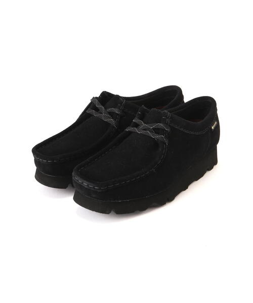 オ*ヤ様 Clarks クラークス ワラビー ゴアテックス 黒 UK7.5 25 WallabeeBT GTX / メンズ ワラビーブーツゴアテックス （ブラック