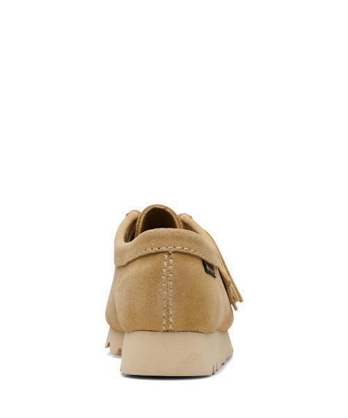 CLARKS WallabeeGTX デッキシューズ　ベージュ　24.5 Clarks（クラークス） デッキシューズ モカシン WALLABEE GTX MAPLE