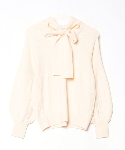 「Torrazzo Donna」 長袖ニット - ベージュ レディース_画像2