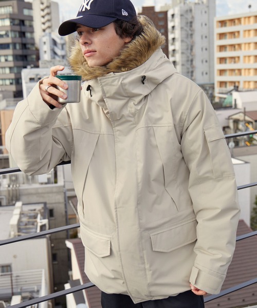 「BARK MANHATTAN」 マウンテンパーカー M エメラルドブルー メンズ_画像6