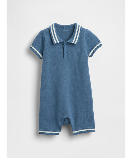 GAP（ギャップ） ベビー服 ロンパース ポロ セーター ショート 