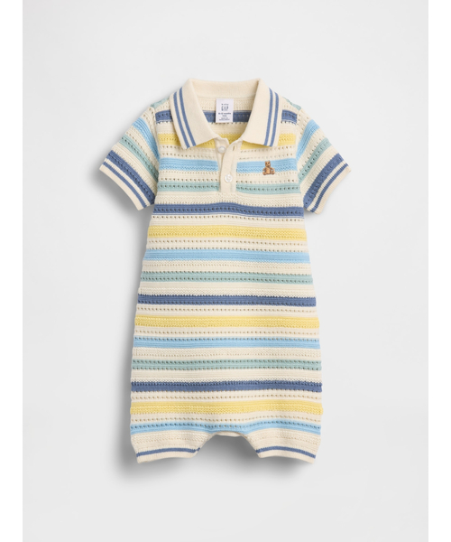 GAP（ギャップ） ベビー服 ロンパース ポロ セーター ショート 