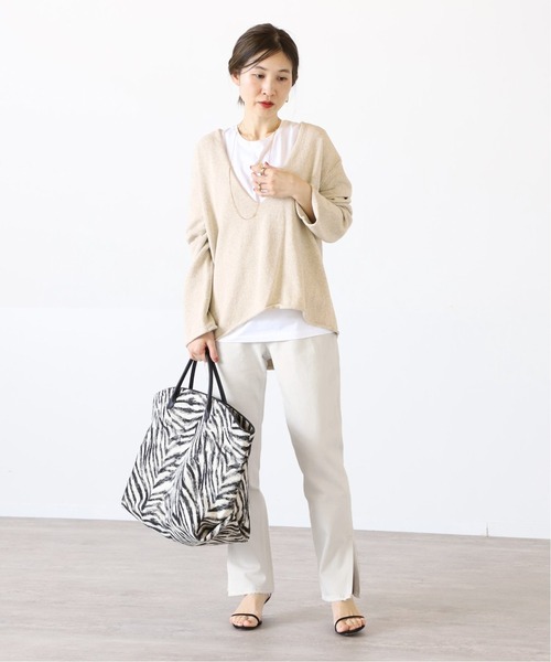 「upperhights」 デニムパンツ 23 ブルー レディースの画像