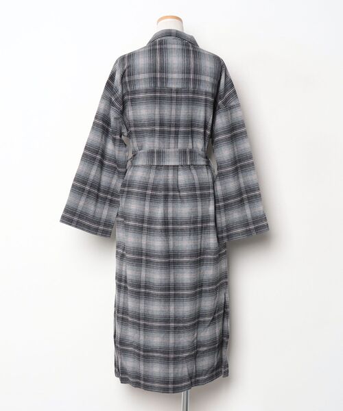 PENDLETON（ペンドルトン） チェック柄コート FREE グレー レディース