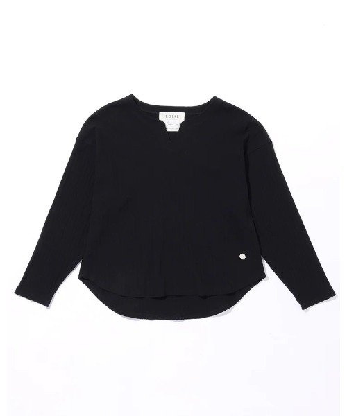 「roial」 長袖カットソー SMALL ブラック レディース_画像5
