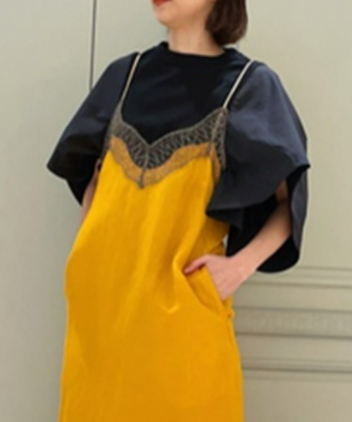 「styling/」 半袖カットソー FREE ホワイト レディース_画像4