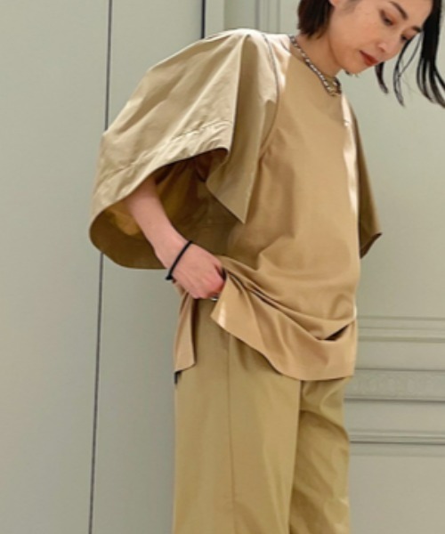 「styling/」 半袖カットソー FREE ホワイト レディース_画像7