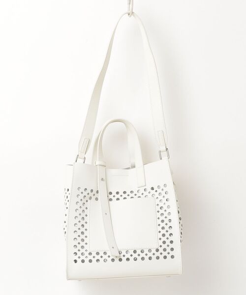 H.V.F.N 2WAYバッグ - ホワイト レディース : ZOZOTOWN Yahoo!店 