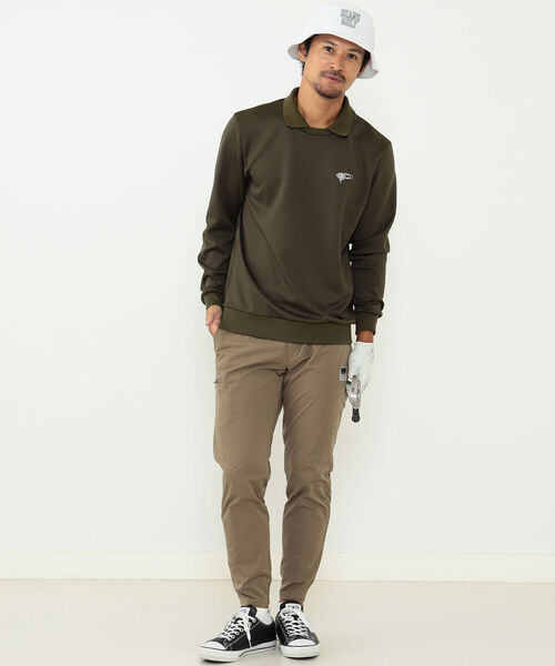 「BEAMS GOLF」 カーディガン M ブラック メンズの画像