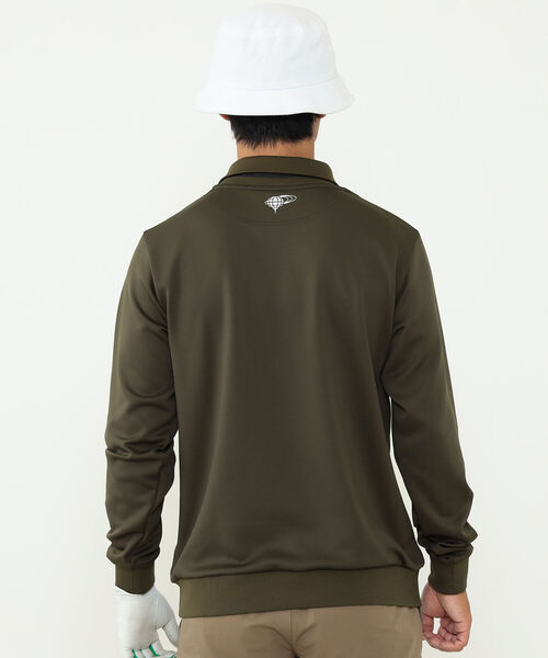 「BEAMS GOLF」 カーディガン M ブラック メンズの画像