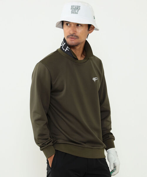 「BEAMS GOLF」 カーディガン M ブラック メンズの画像
