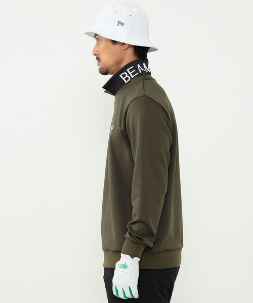 「BEAMS GOLF」 カーディガン M ブラック メンズの画像