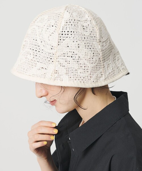 BEAUTY＆YOUTH UNITED ARROWS 帽子 ハット レース バケットハット 