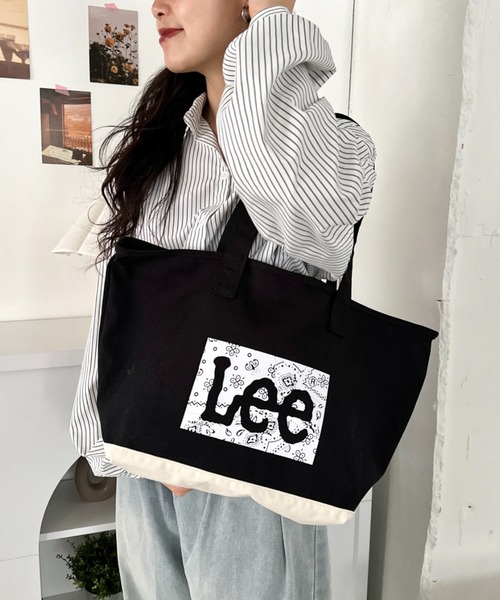 Lee（リー） トートバッグ Lee/バンダナ柄 ロゴプリント トートバッグ