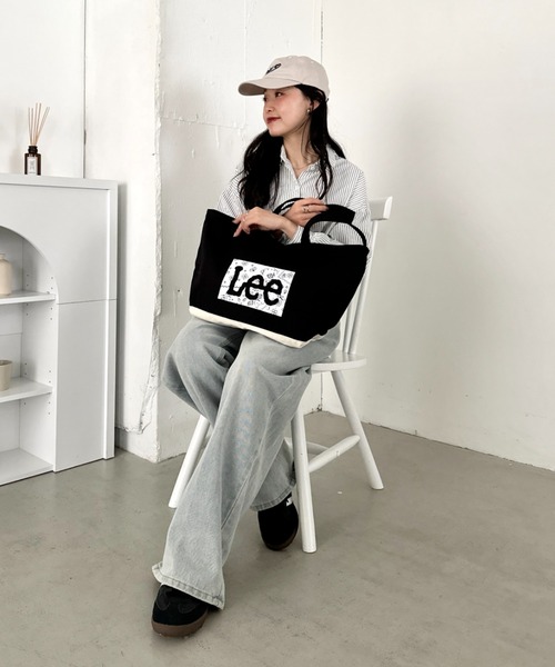 Lee（リー） トートバッグ Lee/バンダナ柄 ロゴプリント トートバッグ
