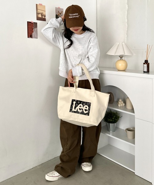 Lee（リー） トートバッグ Lee/バンダナ柄 ロゴプリント トートバッグ