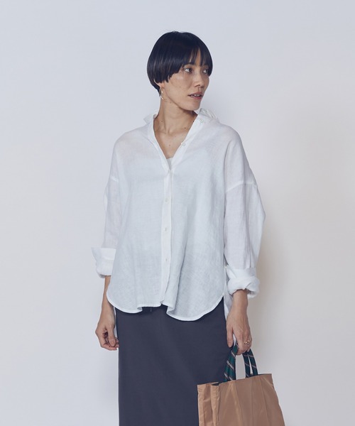 1er Arrondissement リネンシャツ ブラウス シャツ 「リニューアル