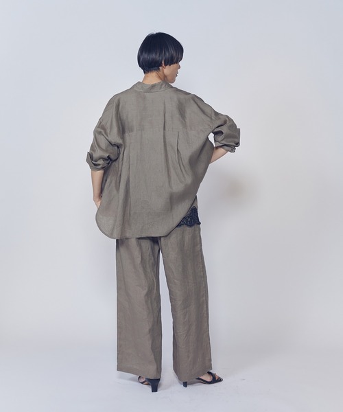 1er Arrondissement リネンシャツ ブラウス シャツ 「リニューアル