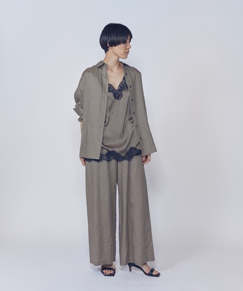 1er Arrondissement リネンシャツ ブラウス シャツ 「リニューアル