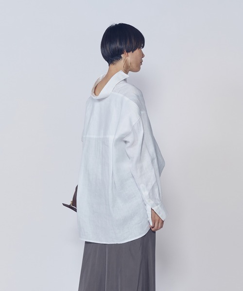 1er Arrondissement リネンシャツ ブラウス シャツ 「リニューアル