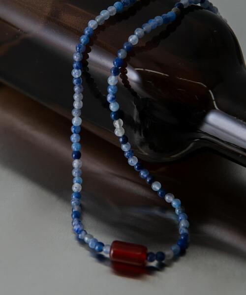 ネックレス SMELLY so’　blueaventurine necklace レディースの画像