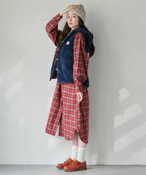 「KRIFF MAYER Lady's Collection」 ベスト LARGE グレー レディース_画像2
