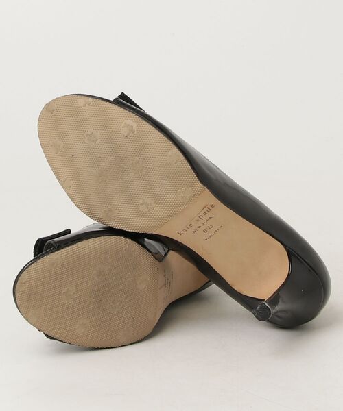 「kate spade new york」 パンプス US8.5 ブラック レディース_画像3