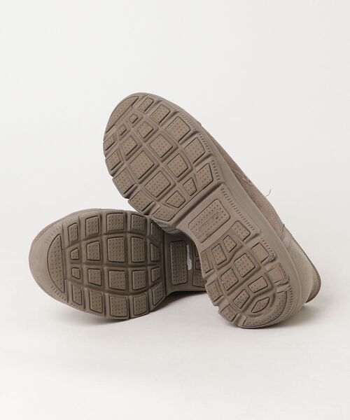 「SKECHERS」 スリッポン 25.0cm ベージュ レディース_画像3