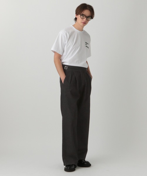 「LURAKU」 デニムパンツ L ネイビー メンズ_画像6