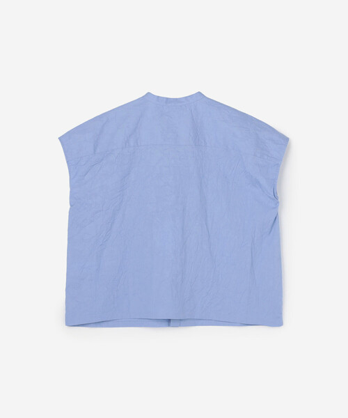 ブラウス シャツ nicholson ＆ nicholson | フレンチスリーブ フリルシャツ WOMEN レディースの画像