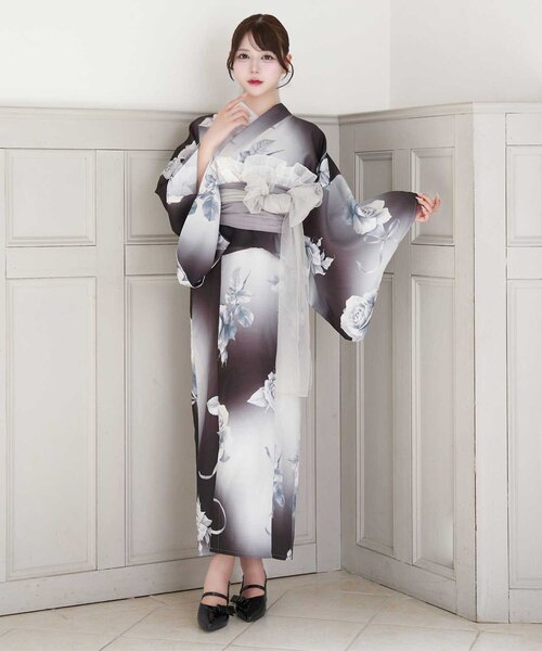 Belle Charme Classic　Girly　浴衣5点Set Belle Charme 浴衣 「Belle Charme」Classic Girly 浴衣5点Set