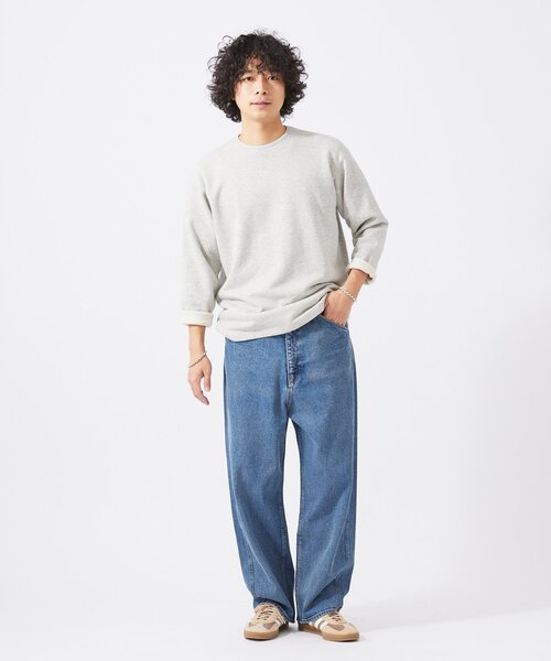 「JOURNAL STANDARD relume」 デニムパンツ LARGE ブルー メンズ_画像9
