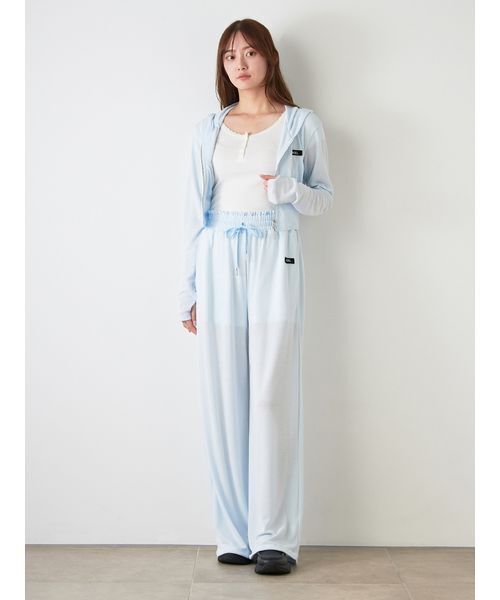 SNIDEL（スナイデル） ジップアップパーカー ONE SIZE ホワイト