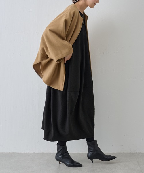 新品未使用★BEARDSLEY 長袖ワンピース　ブラック サイズ1 BEARDSLEY（ビアズリー） 長袖ワンピース M ブラック レディース