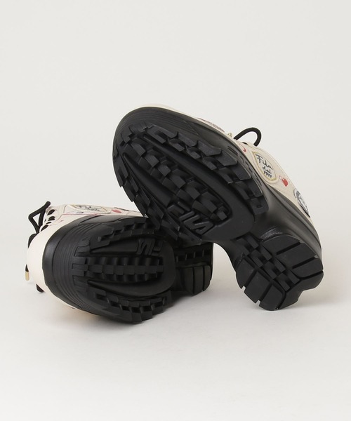「FILA」 ローカットスニーカー 24.5cm オフホワイト レディース_画像2