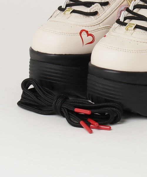「FILA」 ローカットスニーカー 24.5cm オフホワイト レディース_画像5