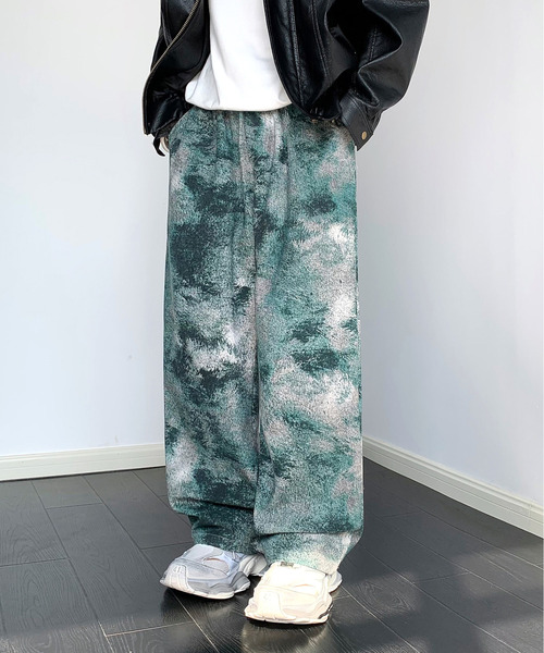 「neos」 デニムパンツ LARGE グリーン メンズ_画像9