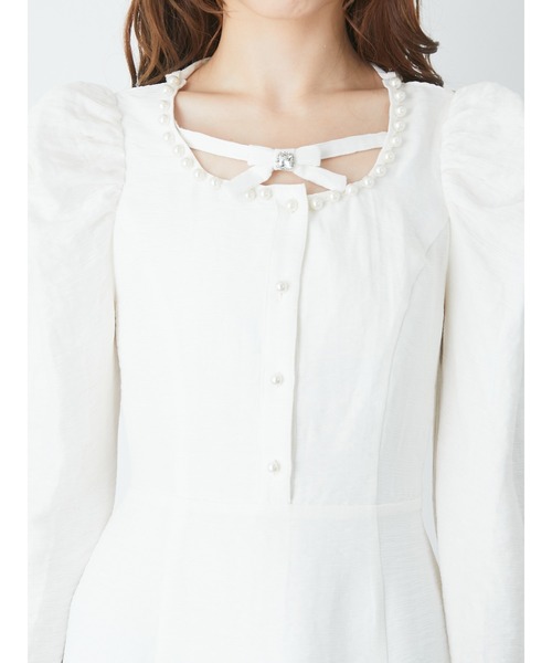 「Ank Rouge」 長袖ワンピース M ベビーピンク レディース_画像7
