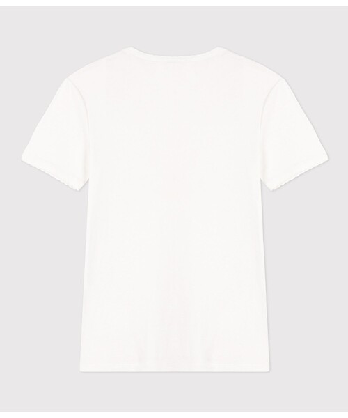 「PETIT BATEAU」 半袖Tシャツ SMALL ホワイト レディース_画像2
