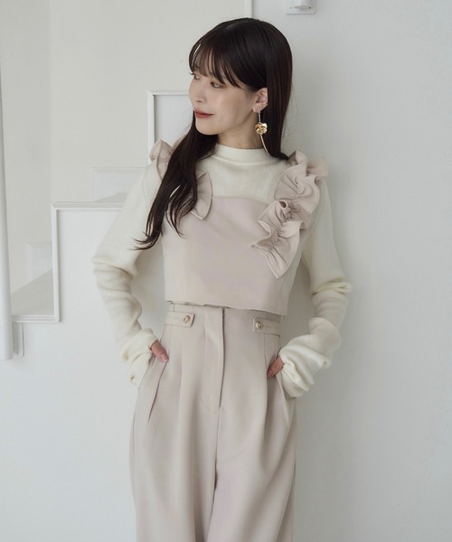 「mellowneon」 セットアップ MEDIUM ブラウン レディース_画像7