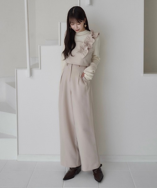 「mellowneon」 セットアップ MEDIUM ブラウン レディース_画像9