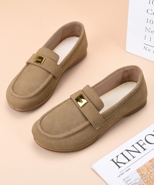 スリッポン モカシンローファー 金具付き レディース レディース | miniministore | 02